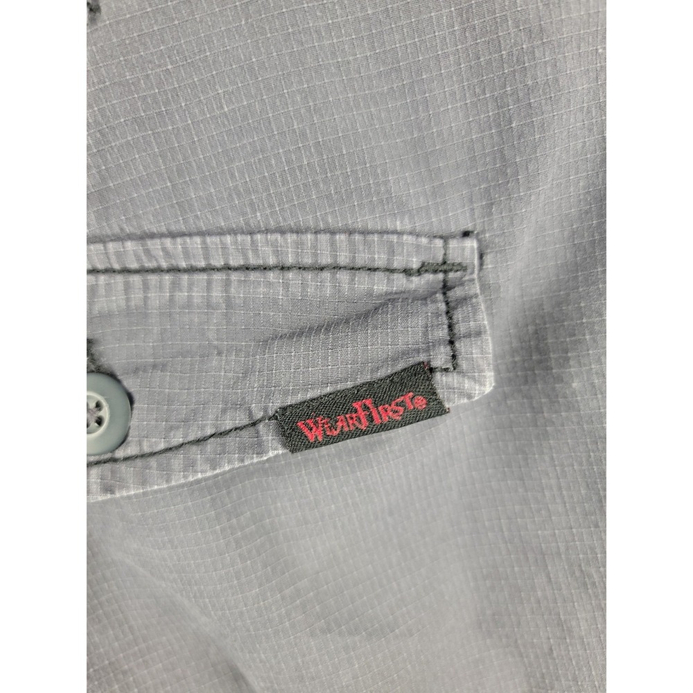 Wear First Mens Gray Cargo Shorts Size 38 Flat Front Utility Pockets Belt Loops - Picture 3 of 12